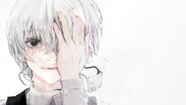 ken kaneki white live wallpaper