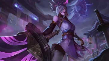 riven - spirit of the blossom blade live wallpaper