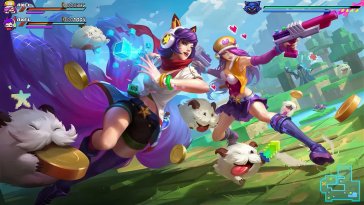 arcade ahri ft. miss fortune live wallpaper