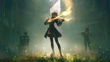 magical violin (nier automata) live wallpaper