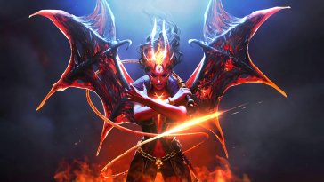 queen of pain arcana live wallpaper