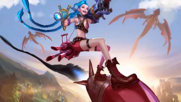 jinx lol wild rift live wallpaper