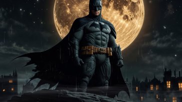 realistic batman live wallpaper