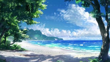 breezy beach live wallpaper