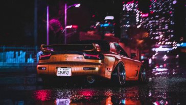 mazda rx7 in japan live wallpaper