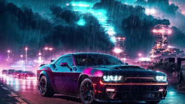 dodge hellcat live wallpaper