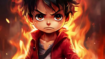 luffy chibi live wallpaper