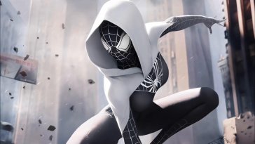 dark spider gwen live wallpaper