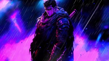 guts (berserk) live wallpaper