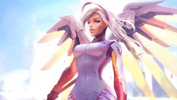 guardian angel mercy live wallpaper