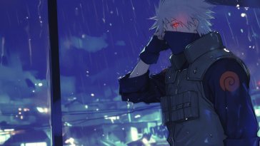 kakashi hatake sharingan live wallpaper