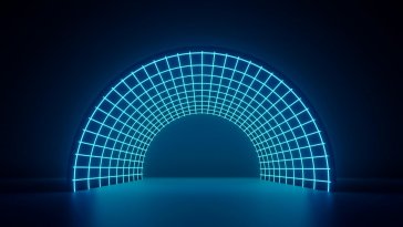 blue tunnel live wallpaper