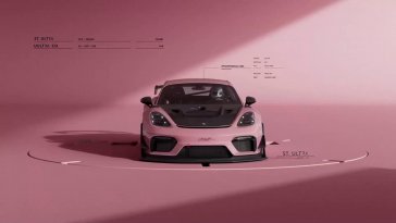 porsche gt4 rs pink live wallpaper