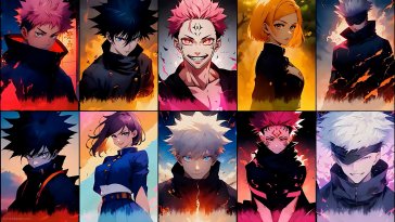 curse fighters: jujutsu kaisen live wallpaper