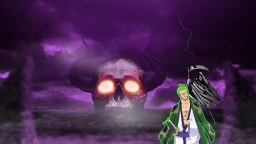 zoro vs grim reaper live wallpaper