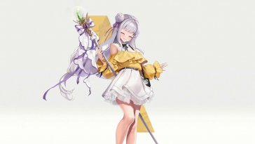 emilia (goddess of victory nikke) live wallpaper