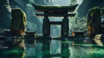 japanese torii gate live wallpaper