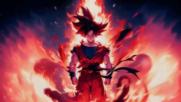 super saiyan inferno live wallpaper