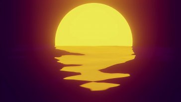 golden sunset live wallpaper