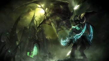 demon hunter illidan stormrage live wallpaper