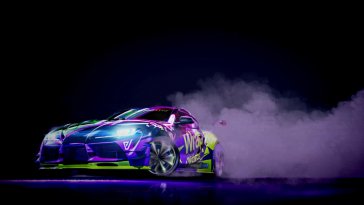 toyota supra drifting live wallpaper