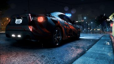 subaru brz under the rain (nfs) live wallpaper