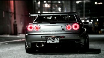 a legend nissan skyline live wallpaper