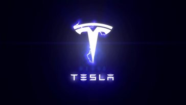 tesla logo live wallpaper