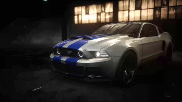 mustang from nfs live wallpaper