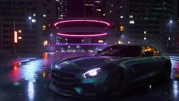 mercedes amg gt live wallpaper