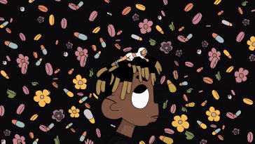 juice wrld cartoon live wallpaper