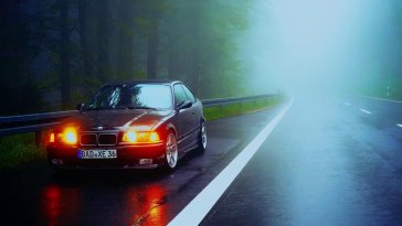 bmw e36 flashing lights live wallpaper