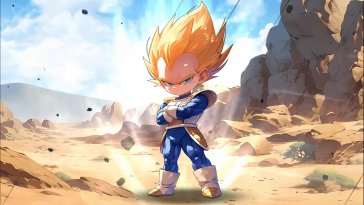 kid vegeta (dragon ball) live wallpaper