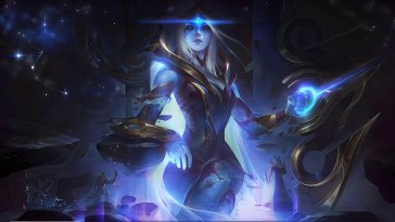 cosmic queen ashe live wallpaper