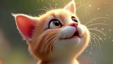 ginger kitten live wallpaper