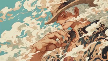 old luffy live wallpaper