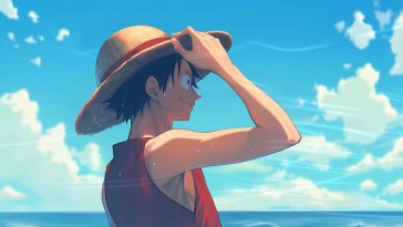 strawhat luffy live wallpaper