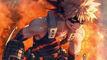 katsuki bakugo (my hero academia) live wallpaper