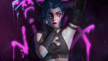 unpredictable jinx live wallpaper