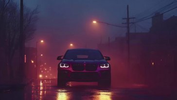 purple bmw x4 live wallpaper