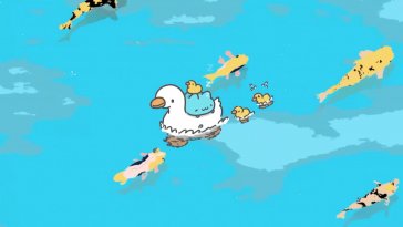 floating ducks live wallpaper