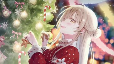 mahiru shiina christmas eve live wallpaper