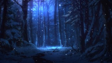 winter forest live wallpaper