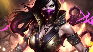 mileena from mortal kombat live wallpaper