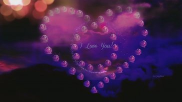 valentine's day love's hart live wallpaper