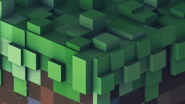 minecraft building live wallpaper