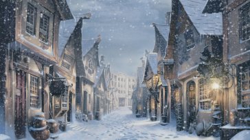 harry potter christmas time live wallpaper