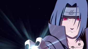 itachi with grey hair and sharingan eyes live wallpaper